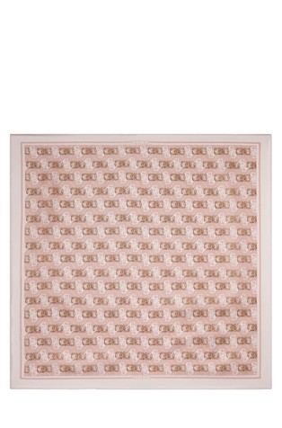 Satenska marama s uzorkom