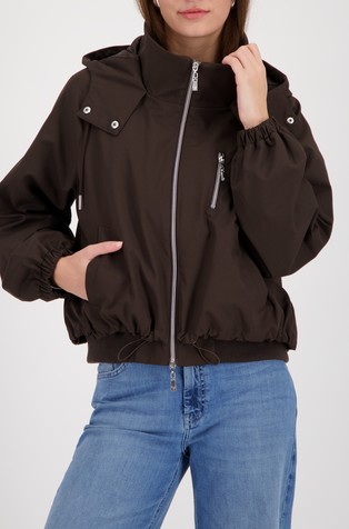 Oversized fit jakna s kapuljačom