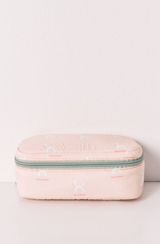 Manja kozmetička torbica s motivima pasa