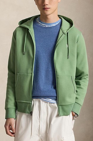Double-Knit Full-Zip Hoodie