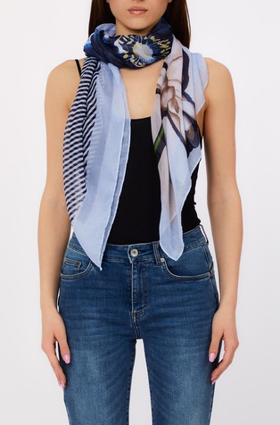 Marama s otiskom velikih cvjetova