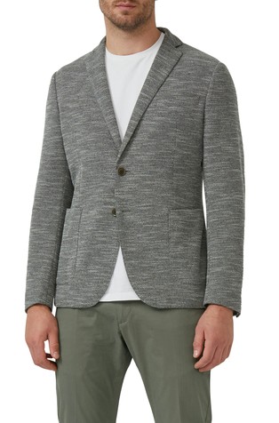 S.o jogg regular fit sako od melirane tkanine