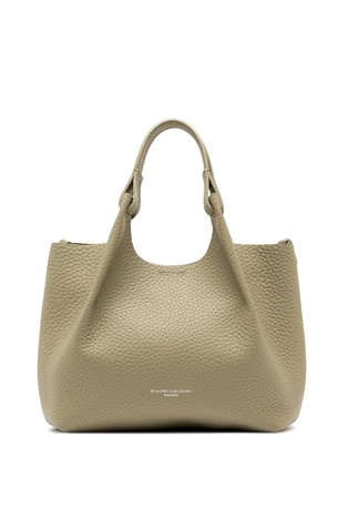 Dua leather shoulder bag