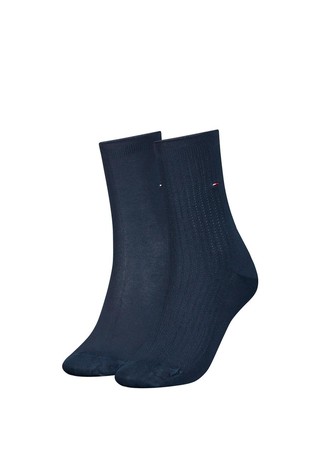 Paket od 2 para čarapa s izvezenom zastavicom