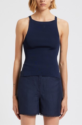 Monochrome top od mješavine viskoze