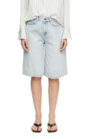 Bermuda denim shorts