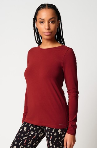 Night In Skiny gornji dio pidžame dugih rukava