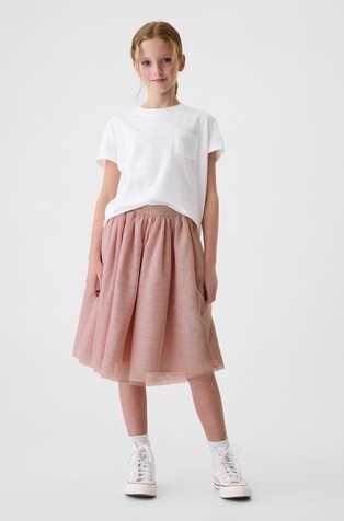 Midi suknja od tila za djevojčice