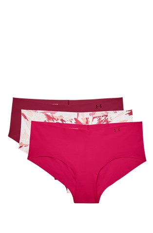 UA Pure Stretch Hipster 3-Pack Printed