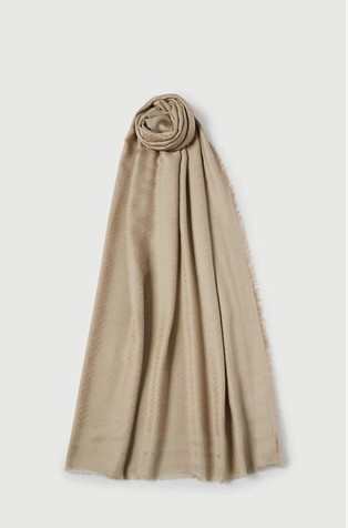 Šal od mješavine viskoze s uzorkom monograma