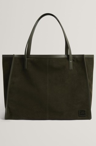 Velika tote torba od brušene kože