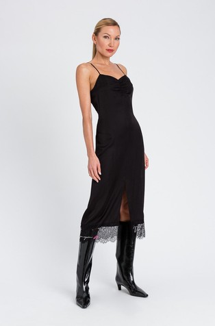 Actitude x MYFO viskozna haljina s čipkom