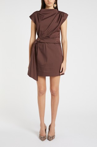 Mini haljina s ukrasnim remenom