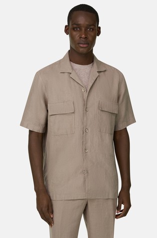 Linen Camp Overshirt