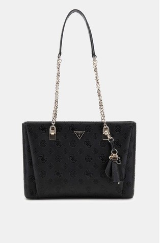 Tisha 4G Peony Logo Shoulder Bag