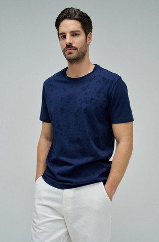 Majica s uzorkom i logotipom