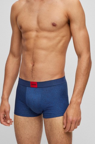 Bokserice od rastezljivog pamuka s logo našivkom