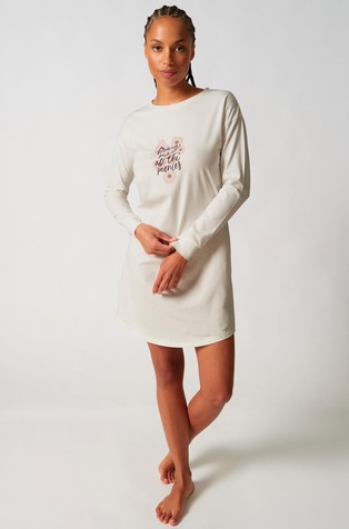 Every night in mix & match long sleeved sleepshirt