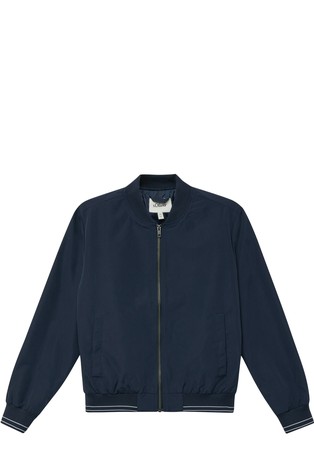 Bomber jakna s prugastim detaljima