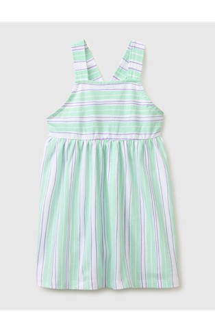 Haljina s uzorkom i naramenicama