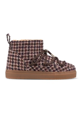 Plaid Low gležnjače s pepita uzorkom