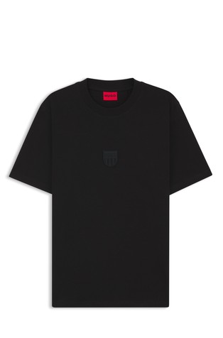 Majica od pamučnog jerseya s gumiranim logotipom