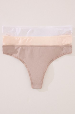 Paket od 3 para tangica od mikrofibre