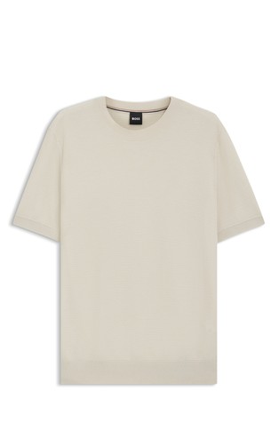 Pleten pulover kratkih rukava sa različitim strukturama