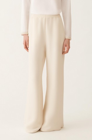 Široke hlače od mješavine viskoze