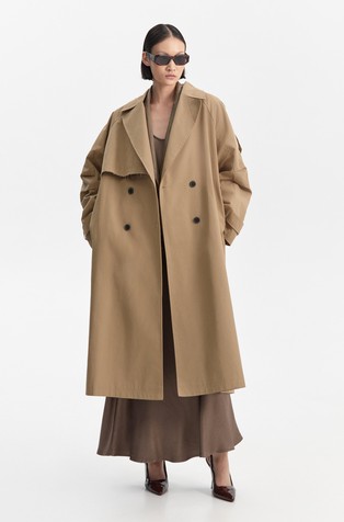 Oversized fit baloner od mješavine pamuka