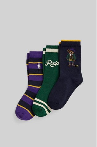 Polo Bear paket od 3 para čarapa