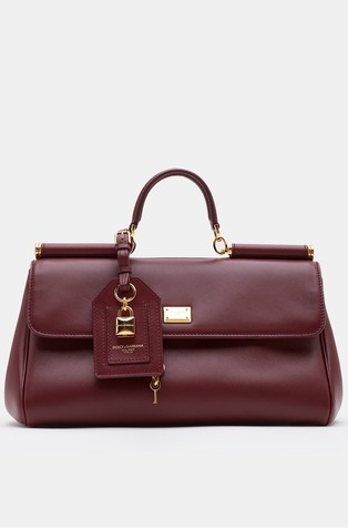 My Sicily handbag in leather