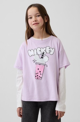 GapKids × Disney majica sa šljokicama za djevojčice