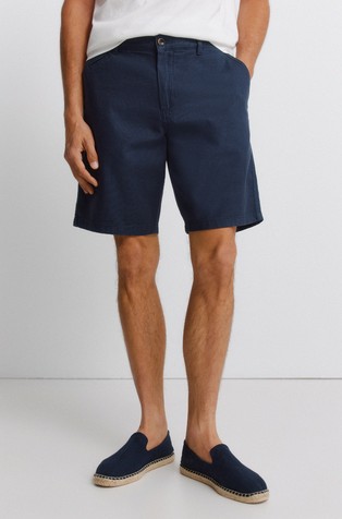 Comfort fit pamučne bermude