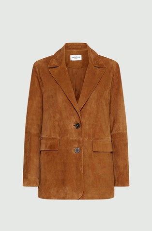 Sako od brušene kože