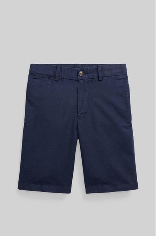 Straight fit kratke hlače od lana i pamuka