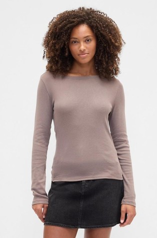 Ženska majica dugih rukava s čamac izrezom