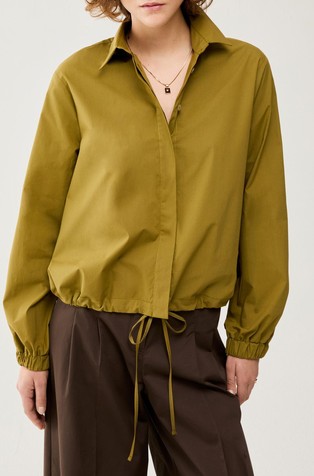 Pamučna košulja s podesivom vezicom