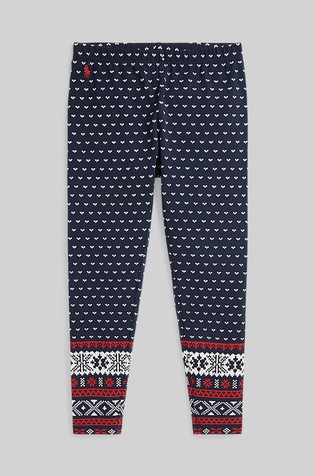 Fair Isle tajice od elastične jersey tkanine