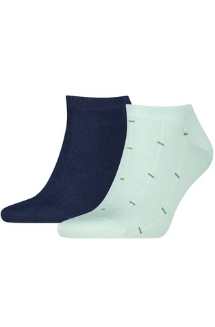 2 Pack Short Socks in Cotton-blend