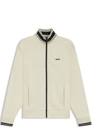 Pulover od mješavine pamuka s kontrastnim obrubima