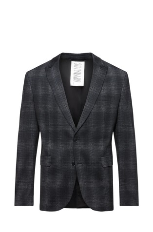 Slim fit sako s kariranim uzorkom