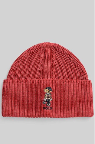 Polo Bear pamučna pletena kapa