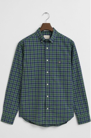 Regular Fit Checked Classic Poplin Shirt