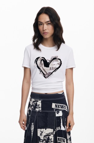 Majica s motivom srca