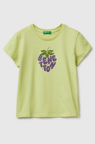 Majica kratkih rukava sa svjetlucavom logo grafikom