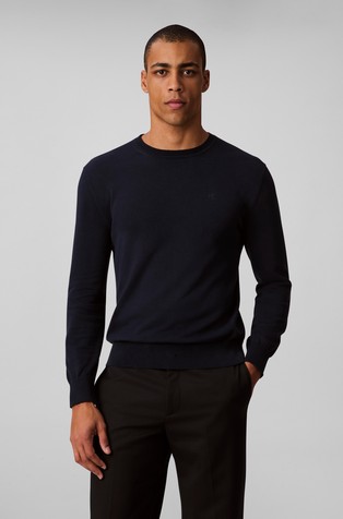 Pleten pamučni pulover