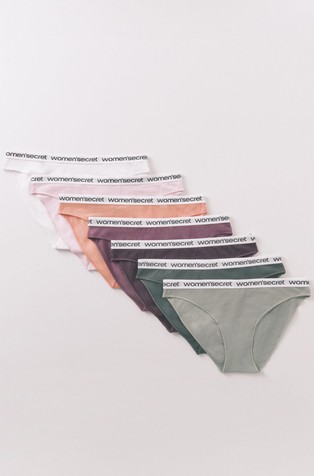 Paket od 7 pari gaćica od rastezljivog pamuka