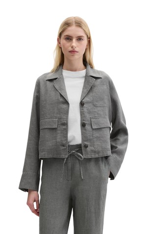 Linen overshirt
