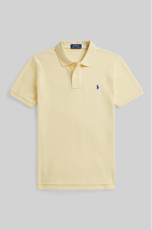 Classic fit pamučna polo majica kratkih rukava